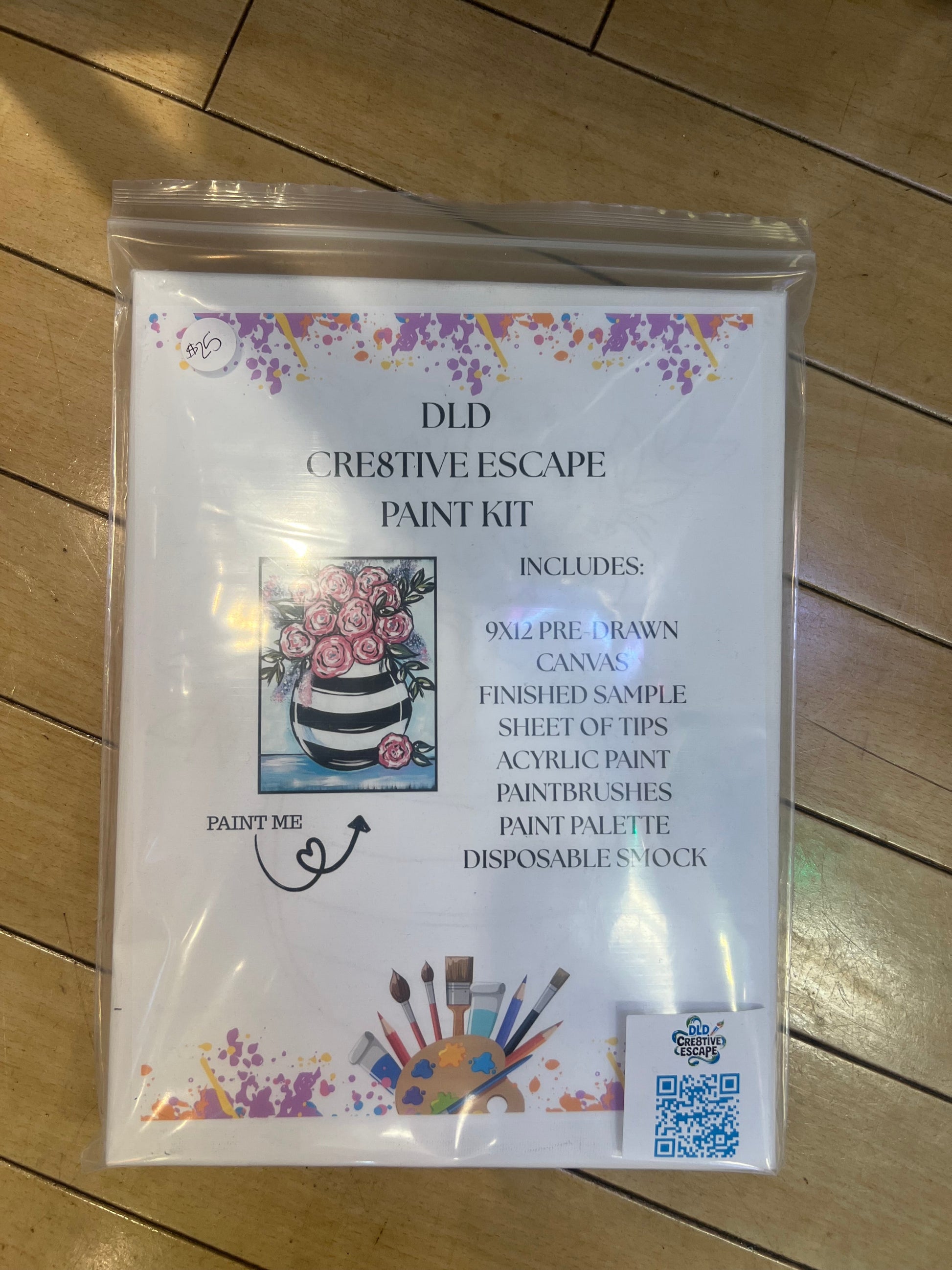 DLD CRE8TIVE ESCAPE PAINT KITS