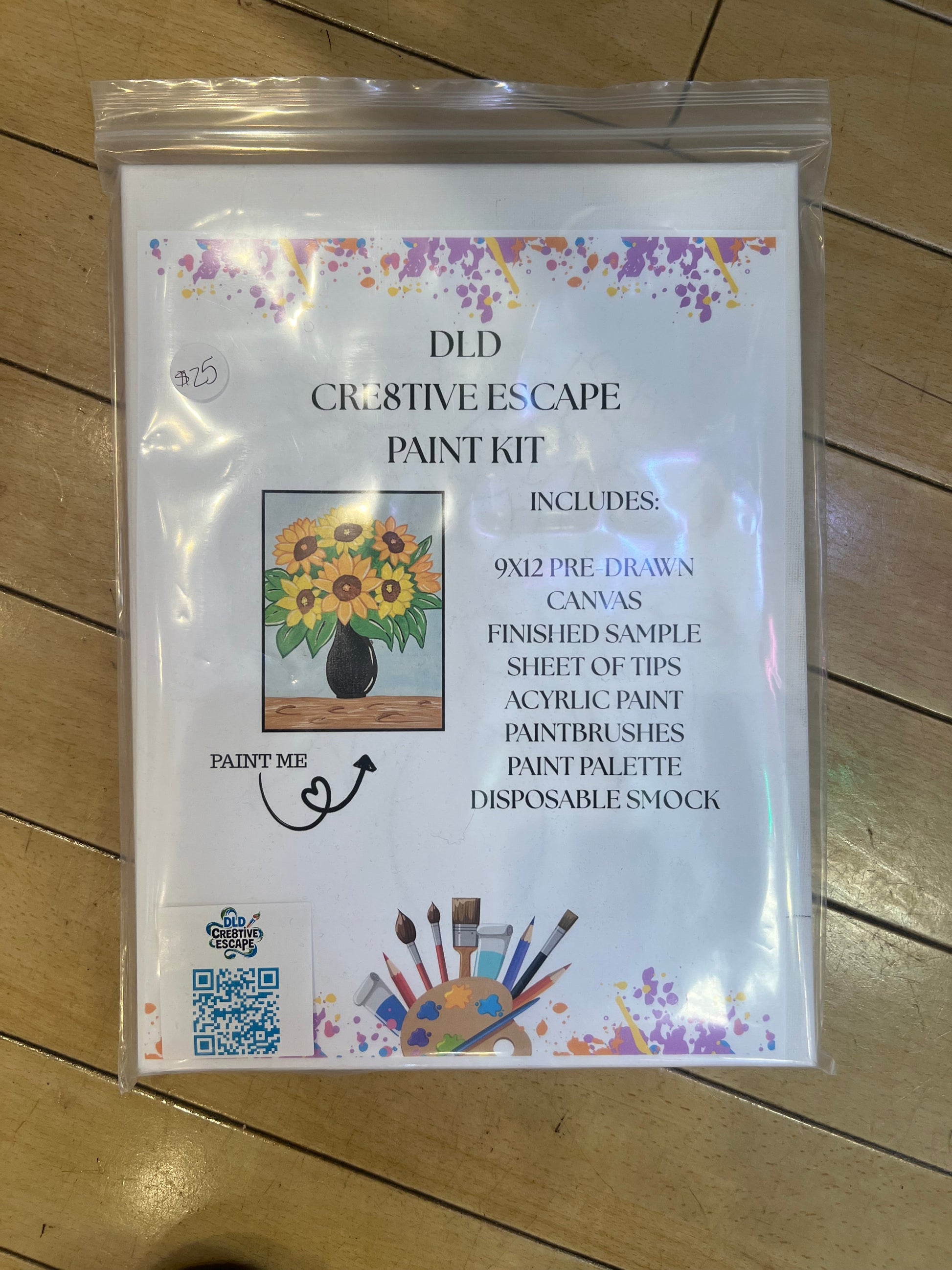 DLD CRE8TIVE ESCAPE PAINT KITS
