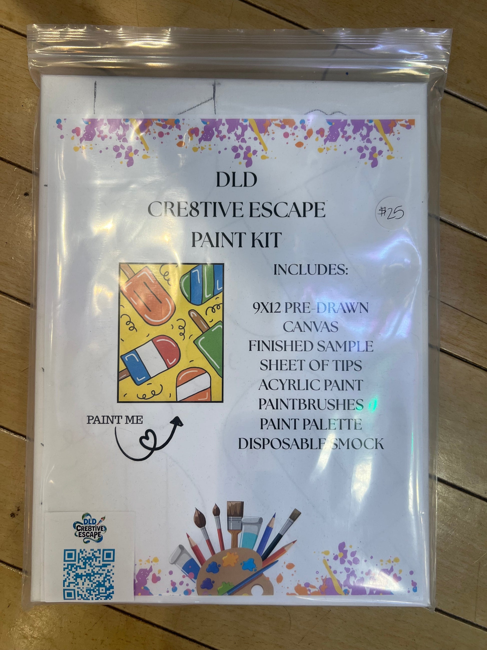 DLD CRE8TIVE ESCAPE PAINT KITS
