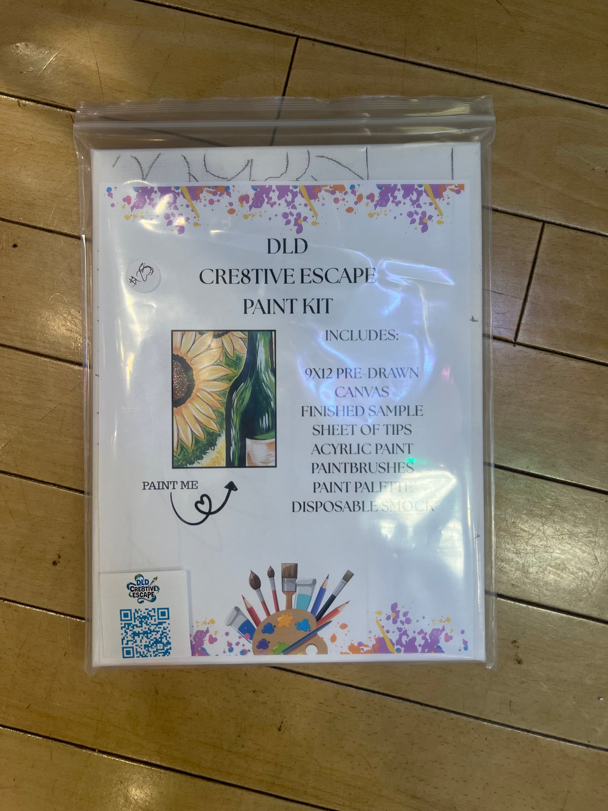 DLD CRE8TIVE ESCAPE PAINT KITS