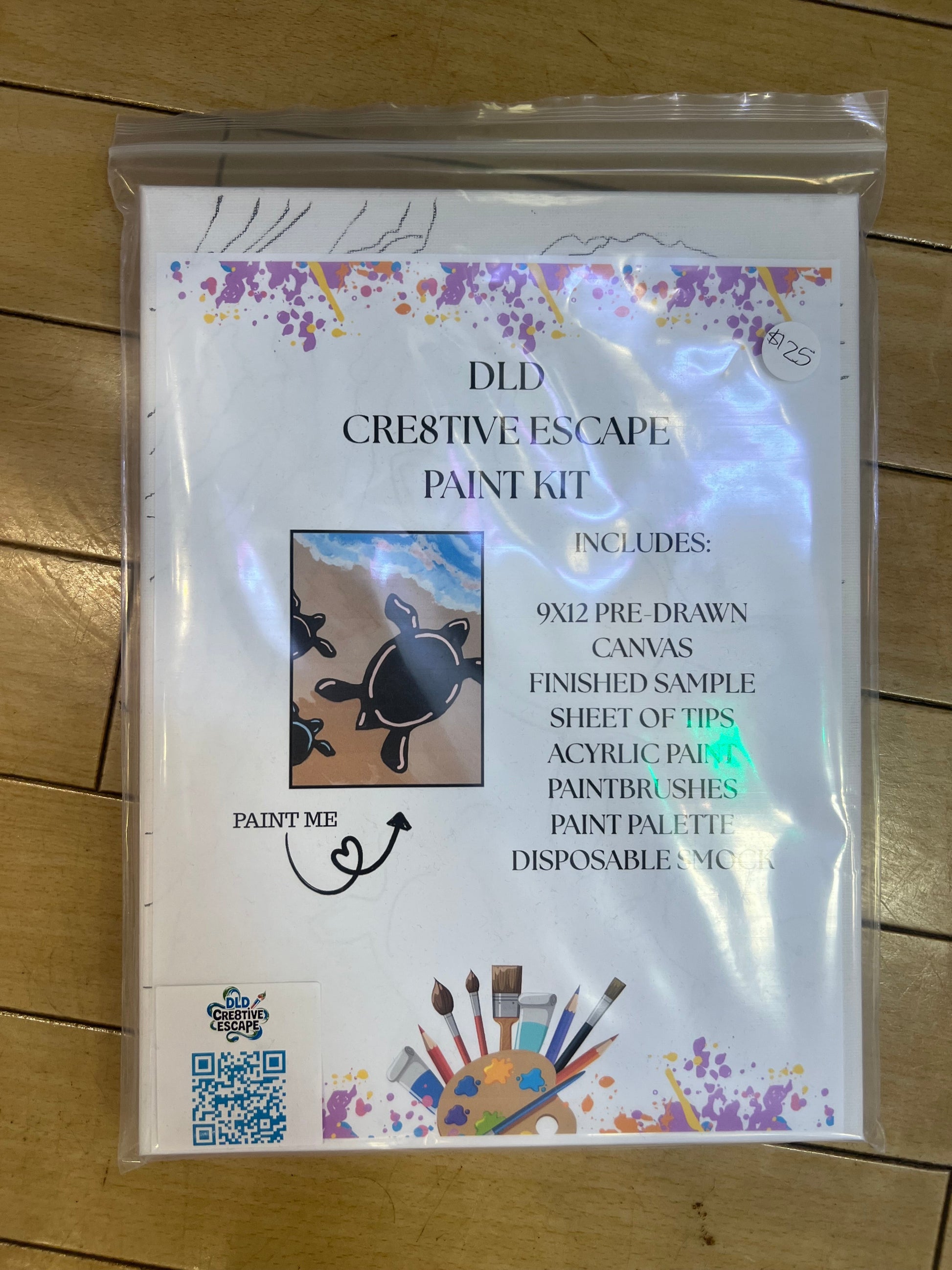 DLD CRE8TIVE ESCAPE PAINT KITS