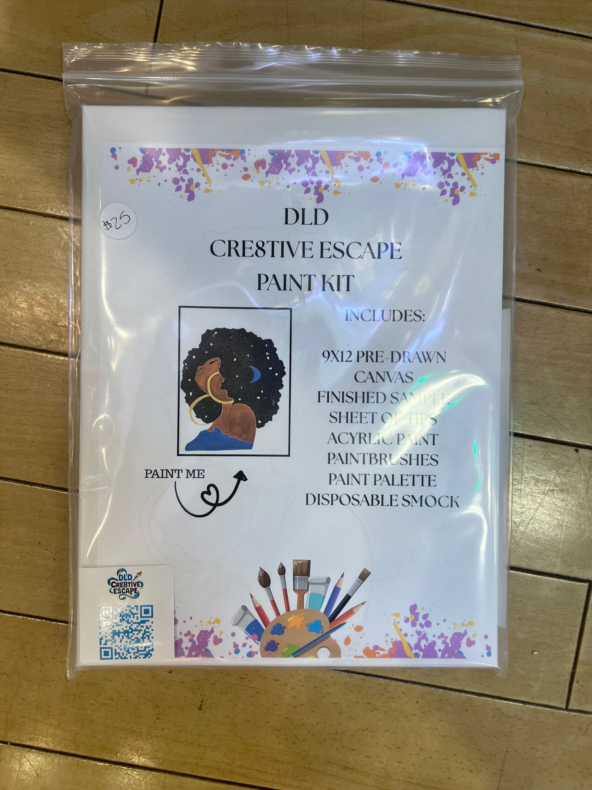 DLD CRE8TIVE ESCAPE PAINT KITS