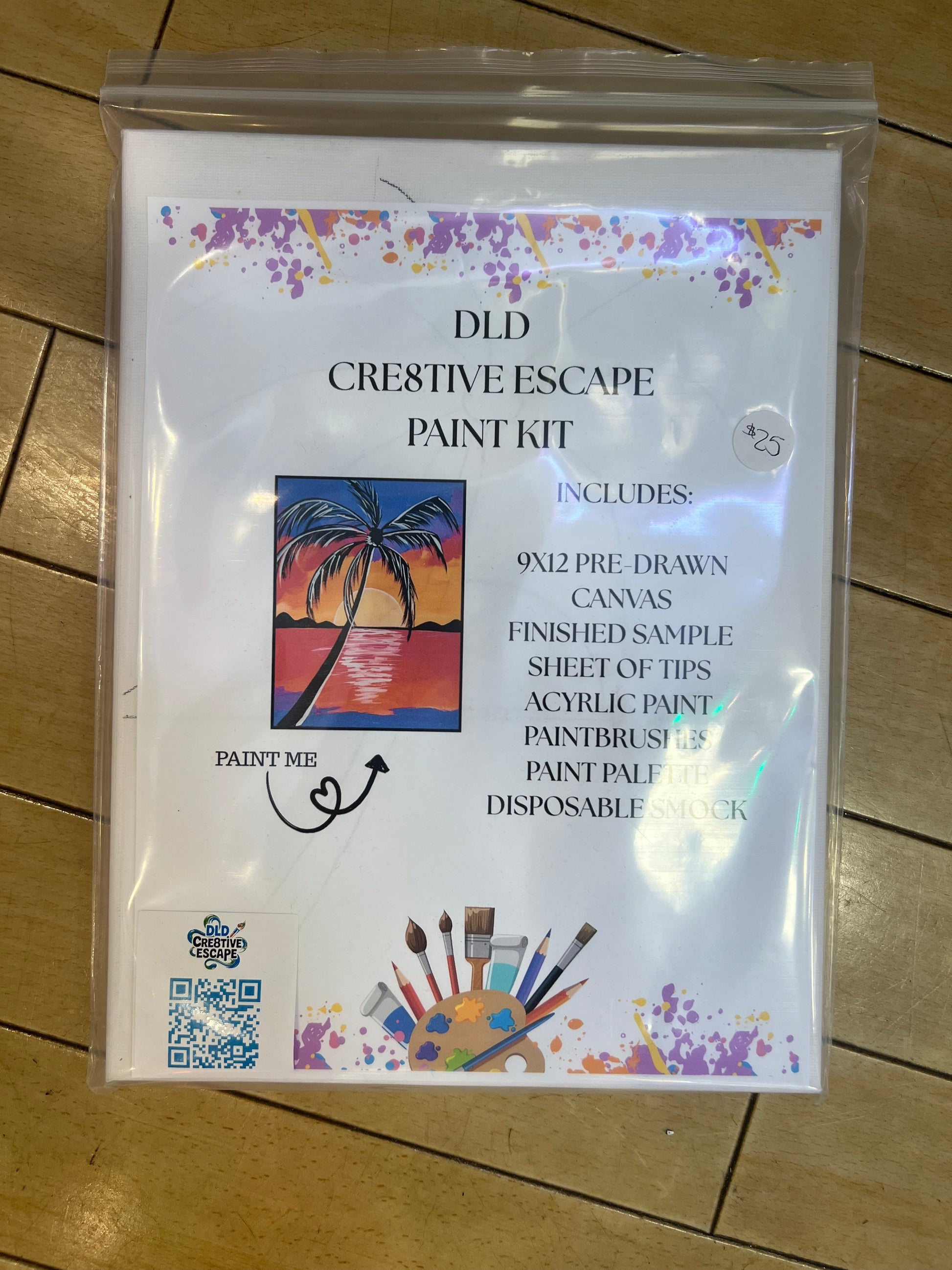 DLD CRE8TIVE ESCAPE PAINT KITS