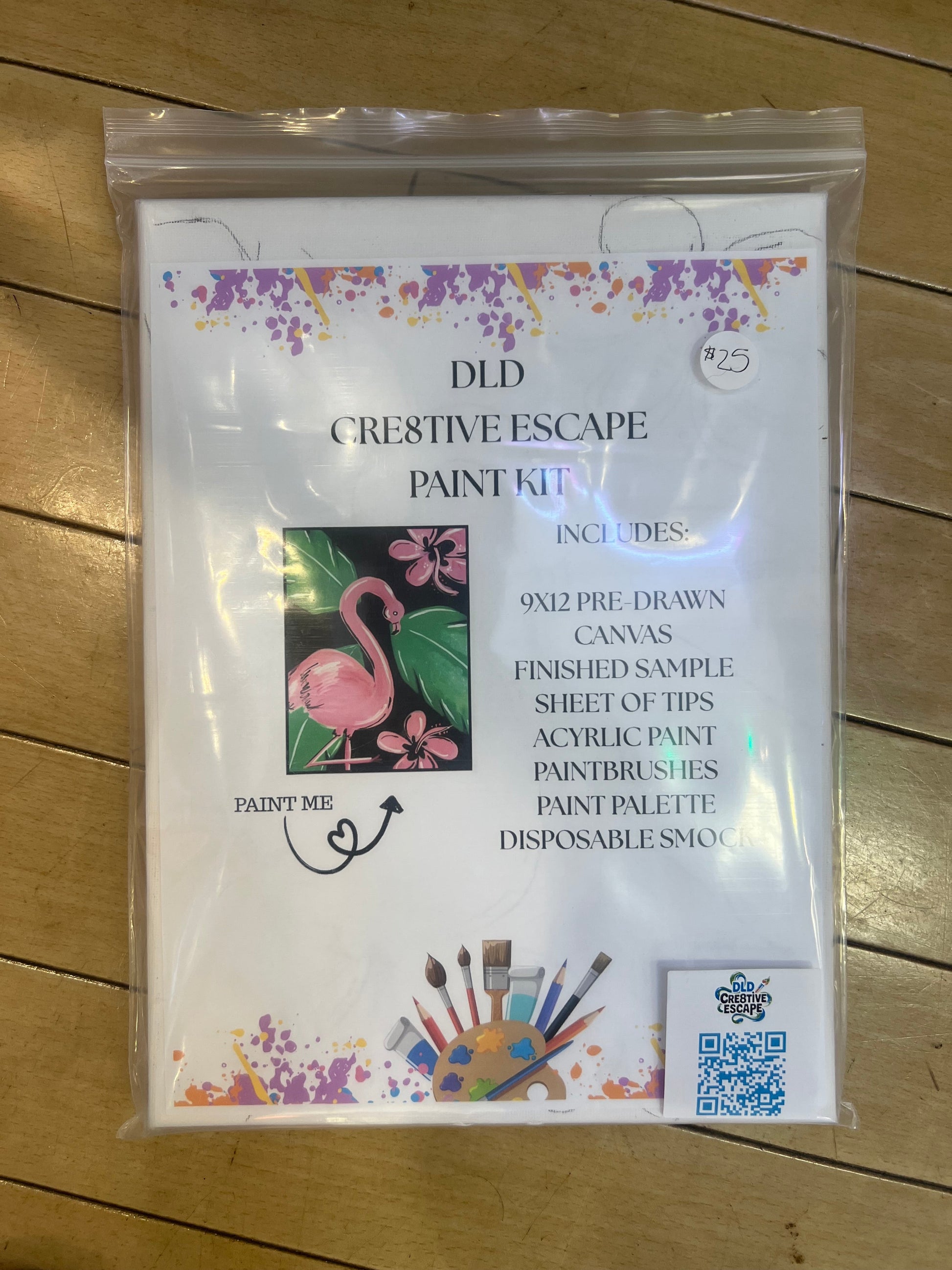 DLD CRE8TIVE ESCAPE PAINT KITS