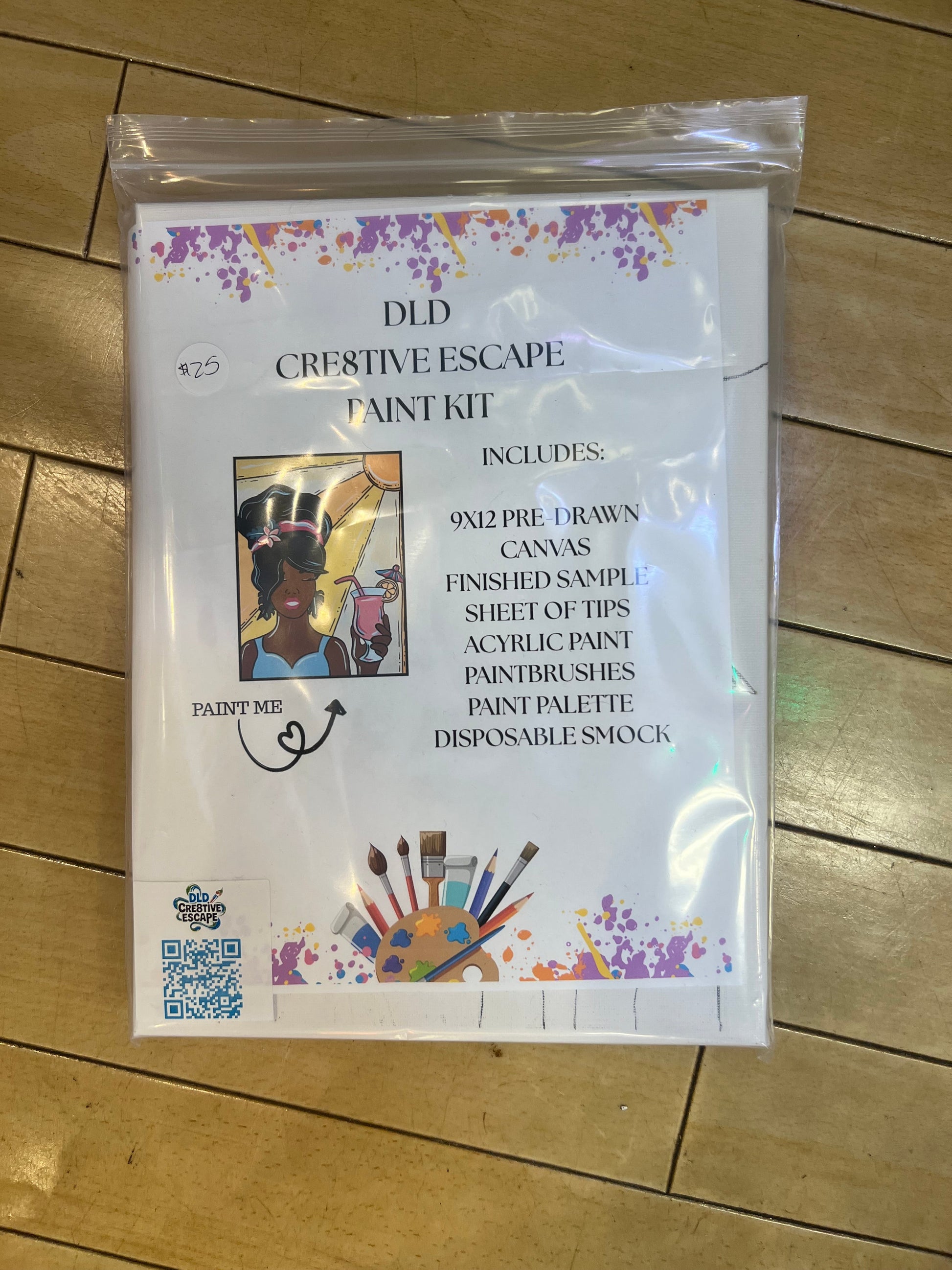 DLD CRE8TIVE ESCAPE PAINT KITS