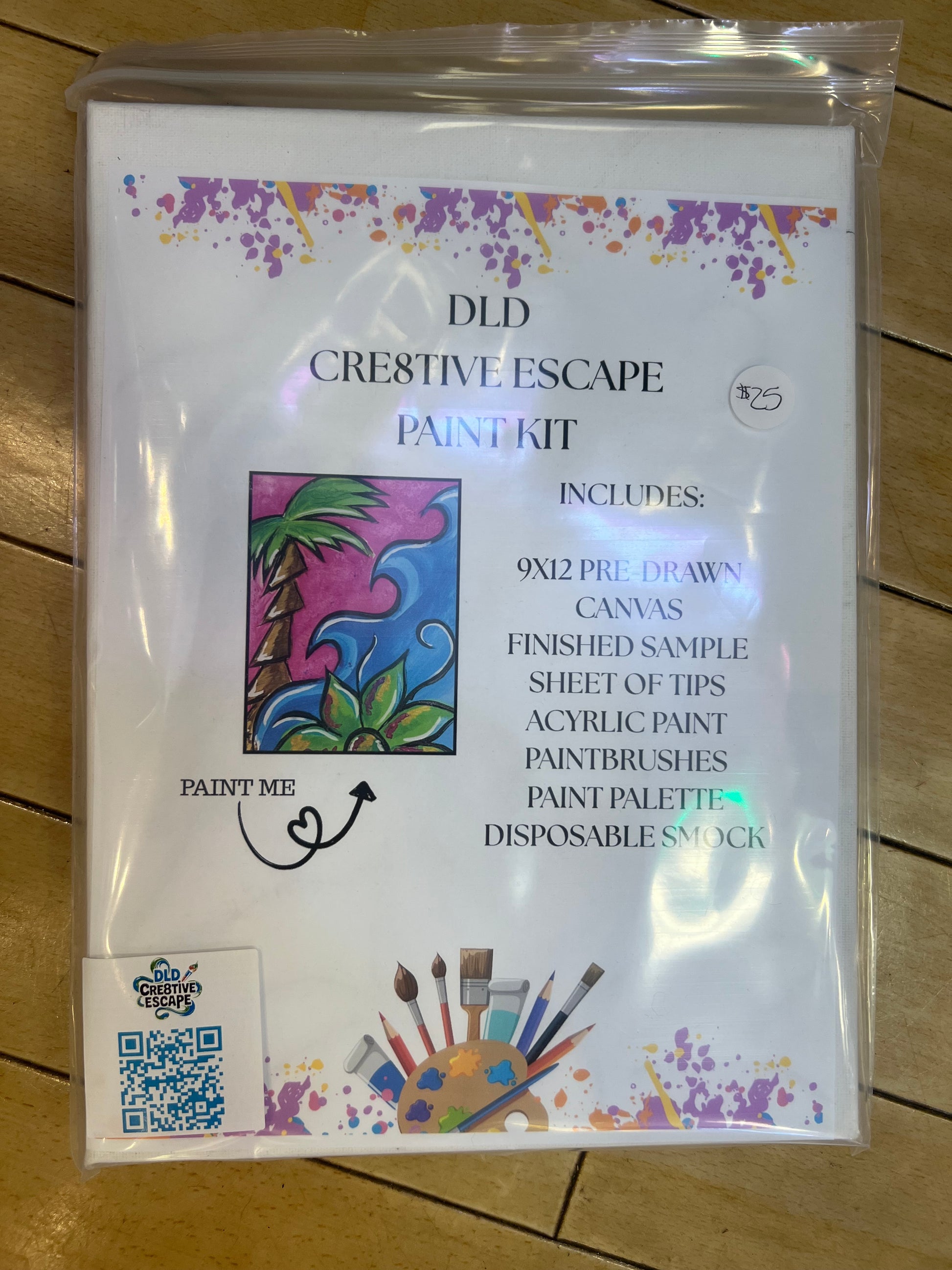 DLD CRE8TIVE ESCAPE PAINT KITS