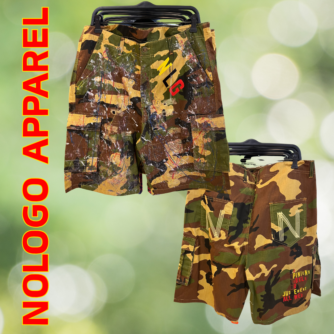 NoLogo Camo Shorts