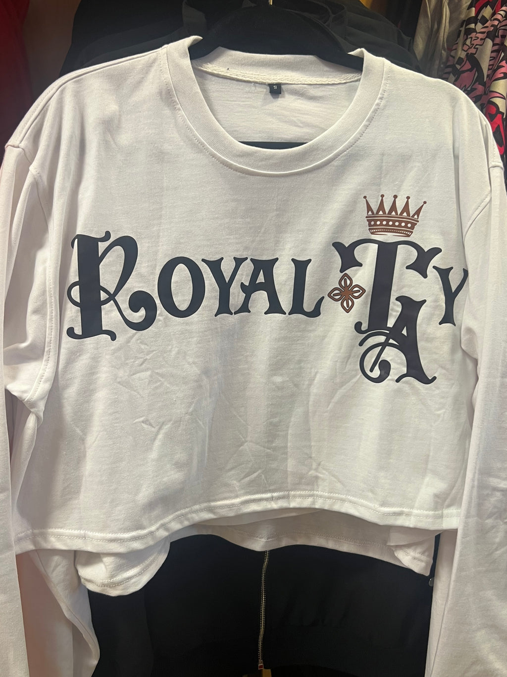 Tryll Apparel RoyalTAy Cropped Long Sleeve