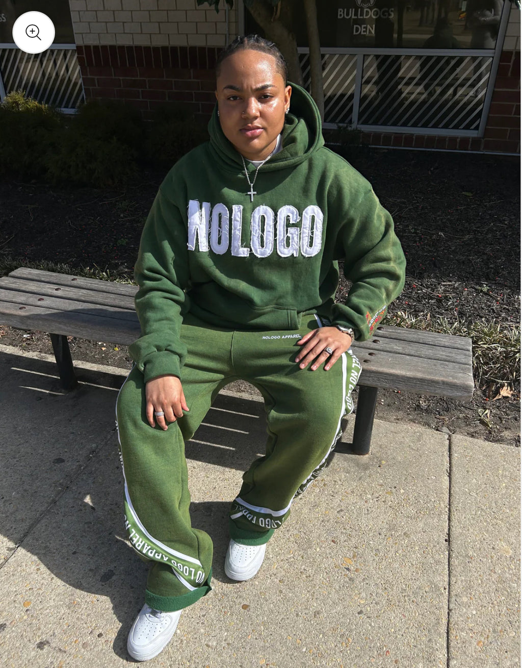 Green acid wash sweatpants