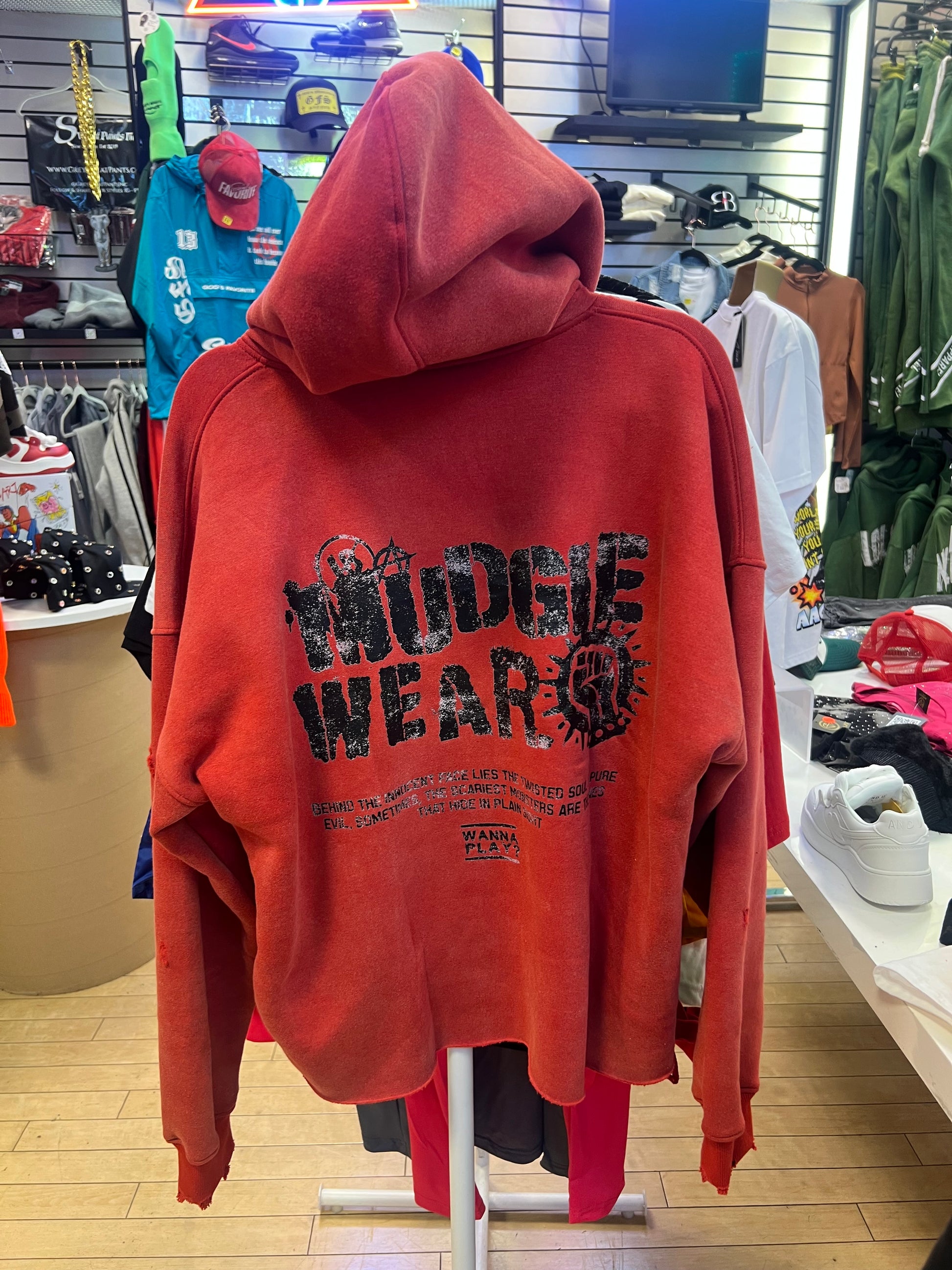 Mudgie Wear Horror Hoodies