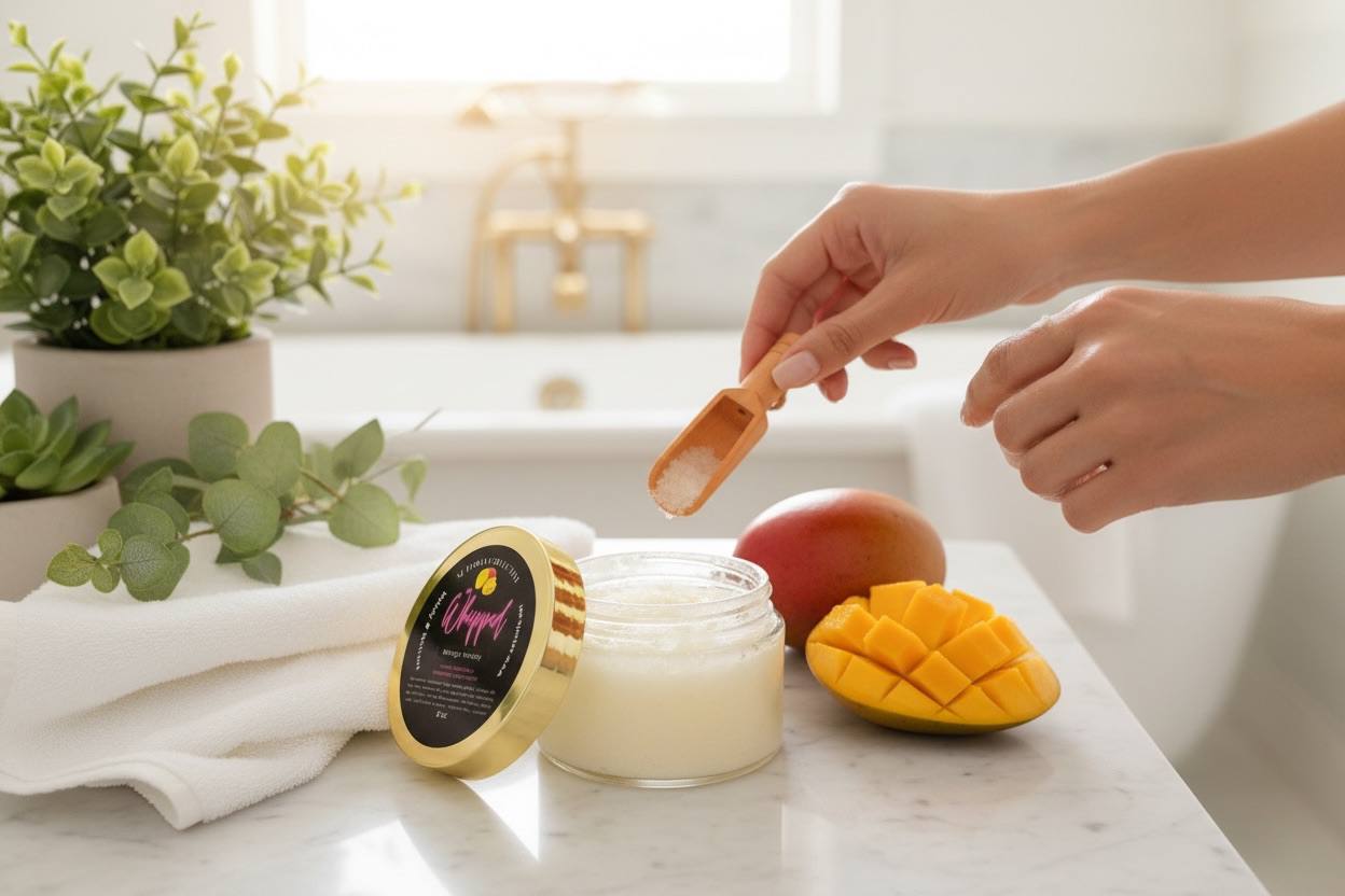 Whipped Sugar Scrub