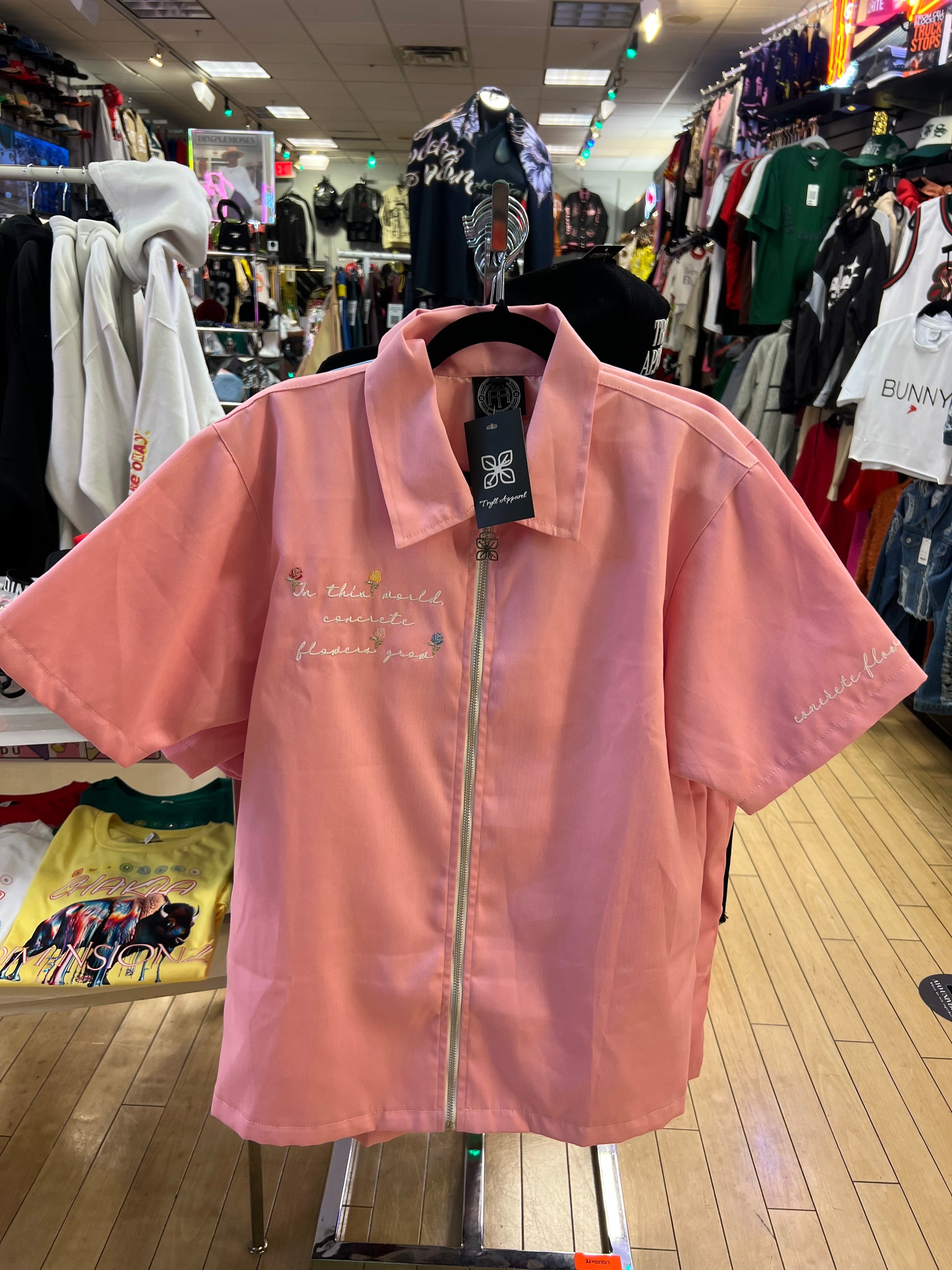 Tryll Apparel Zipper Shirt