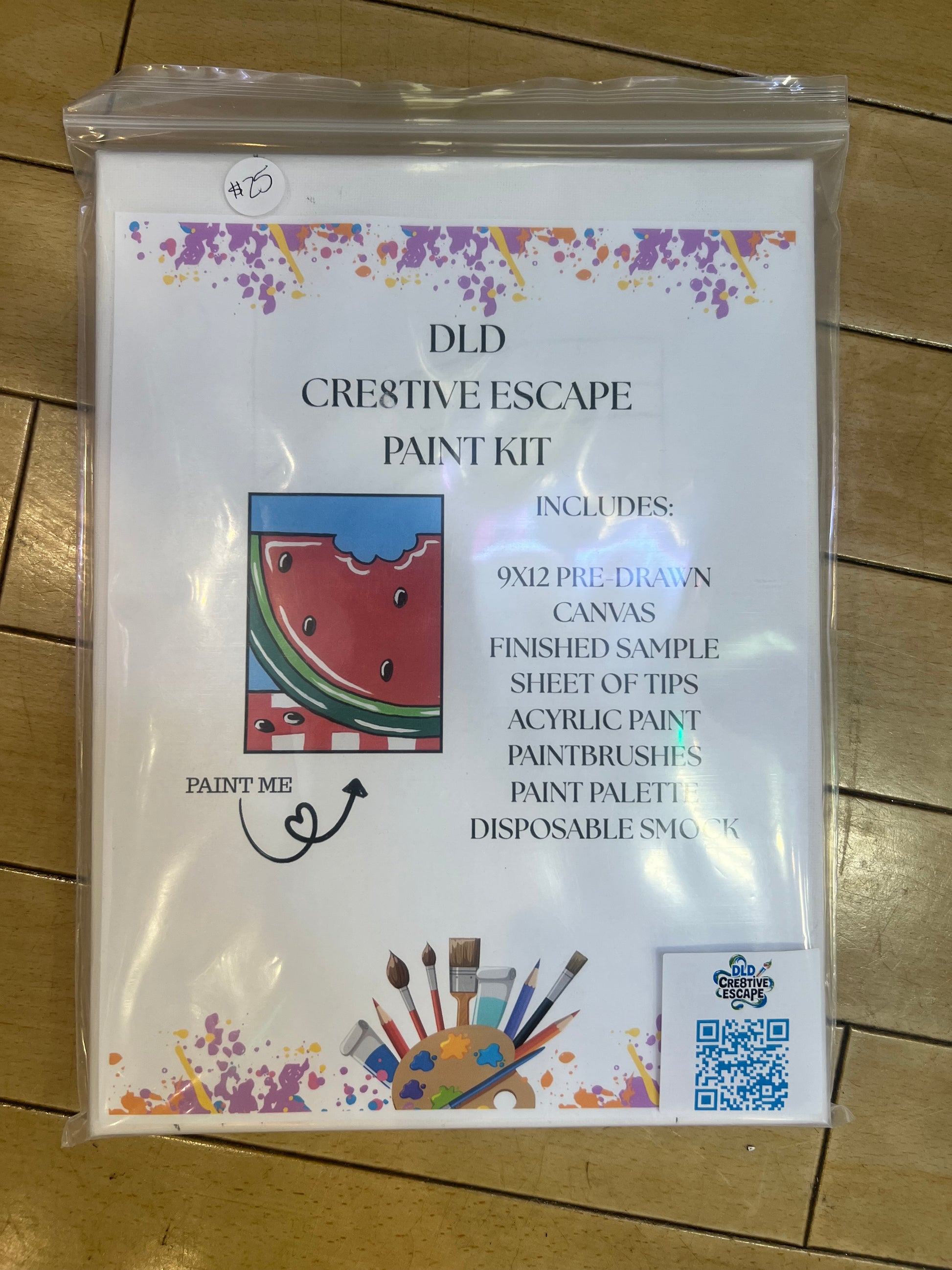 DLD CRE8TIVE ESCAPE PAINT KITS