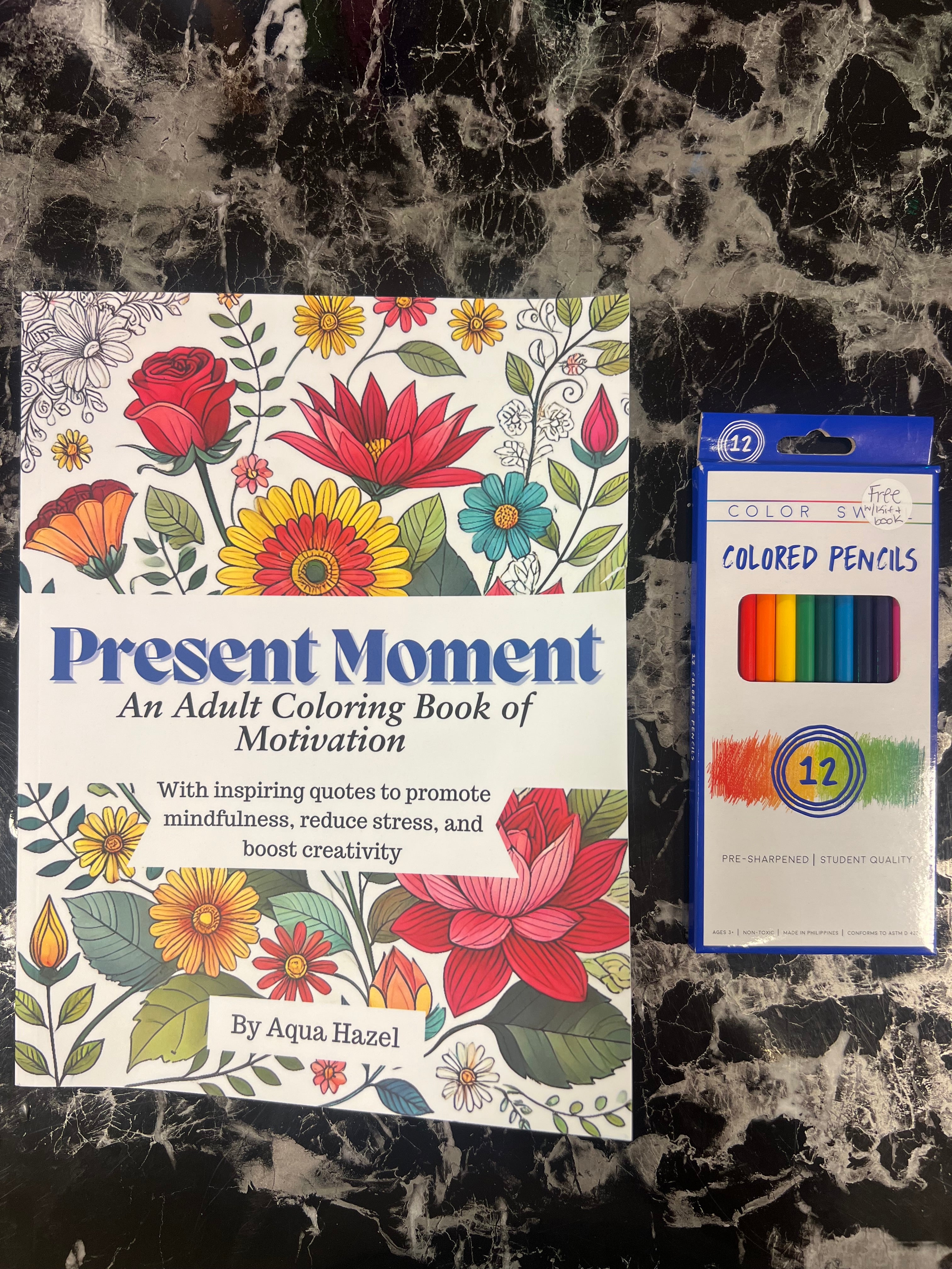 DL Designs Present Moment Coloring Book