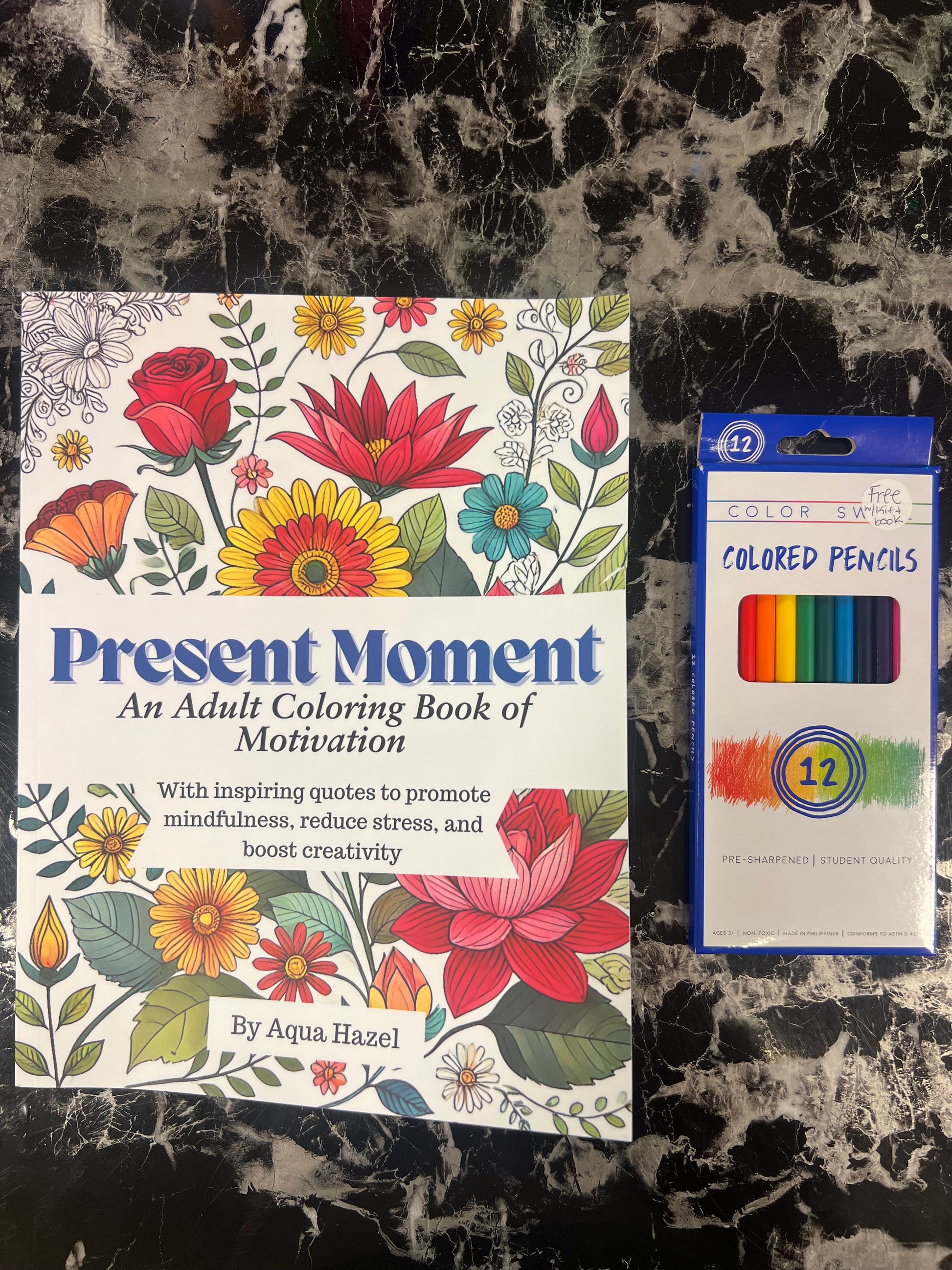 DL Designs Present Moment Coloring Book