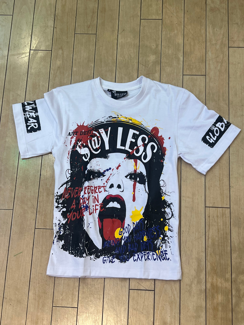 $@YLESS No Regrets T-shirt