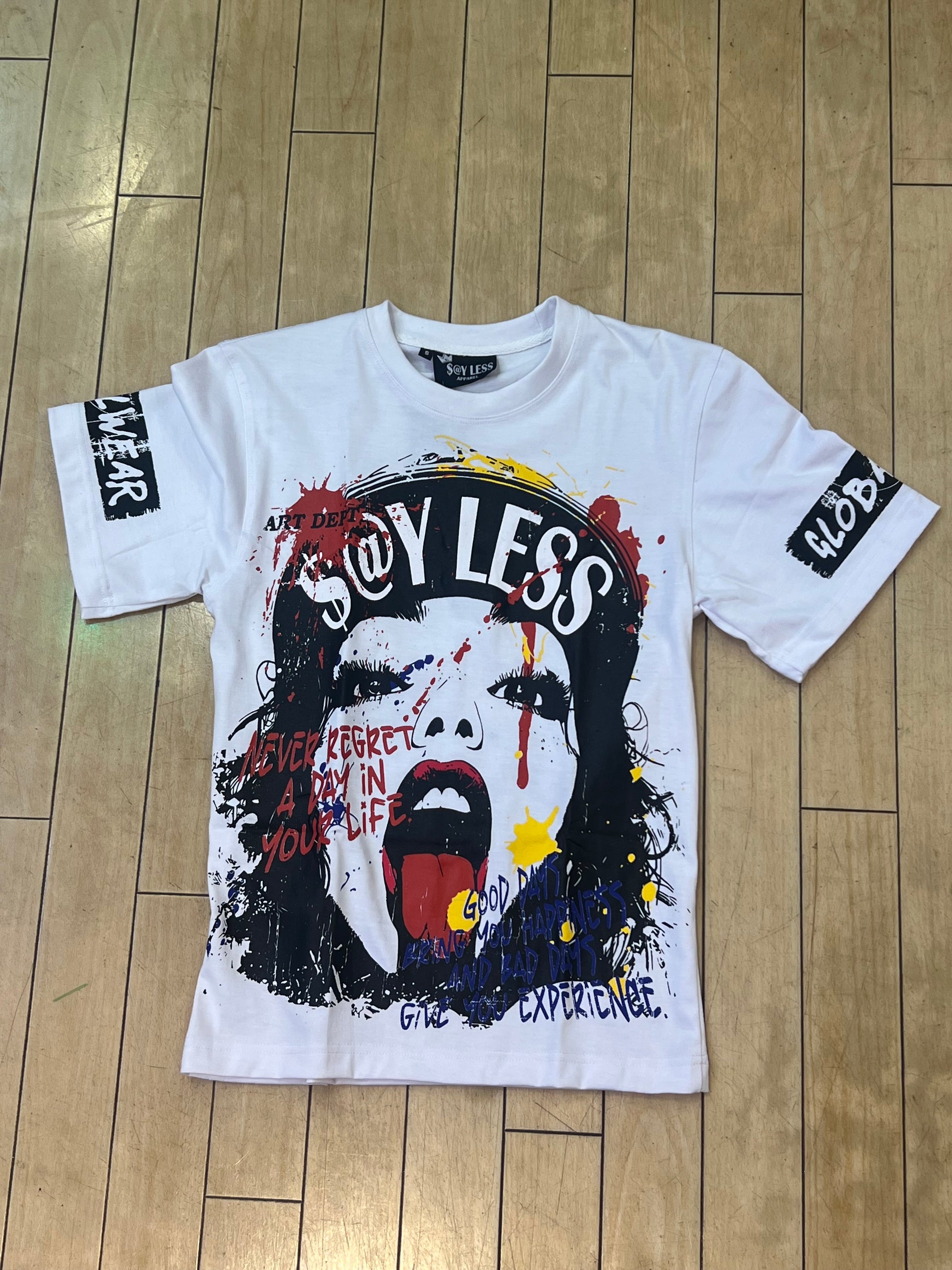 $@YLESS No Regrets T-shirt