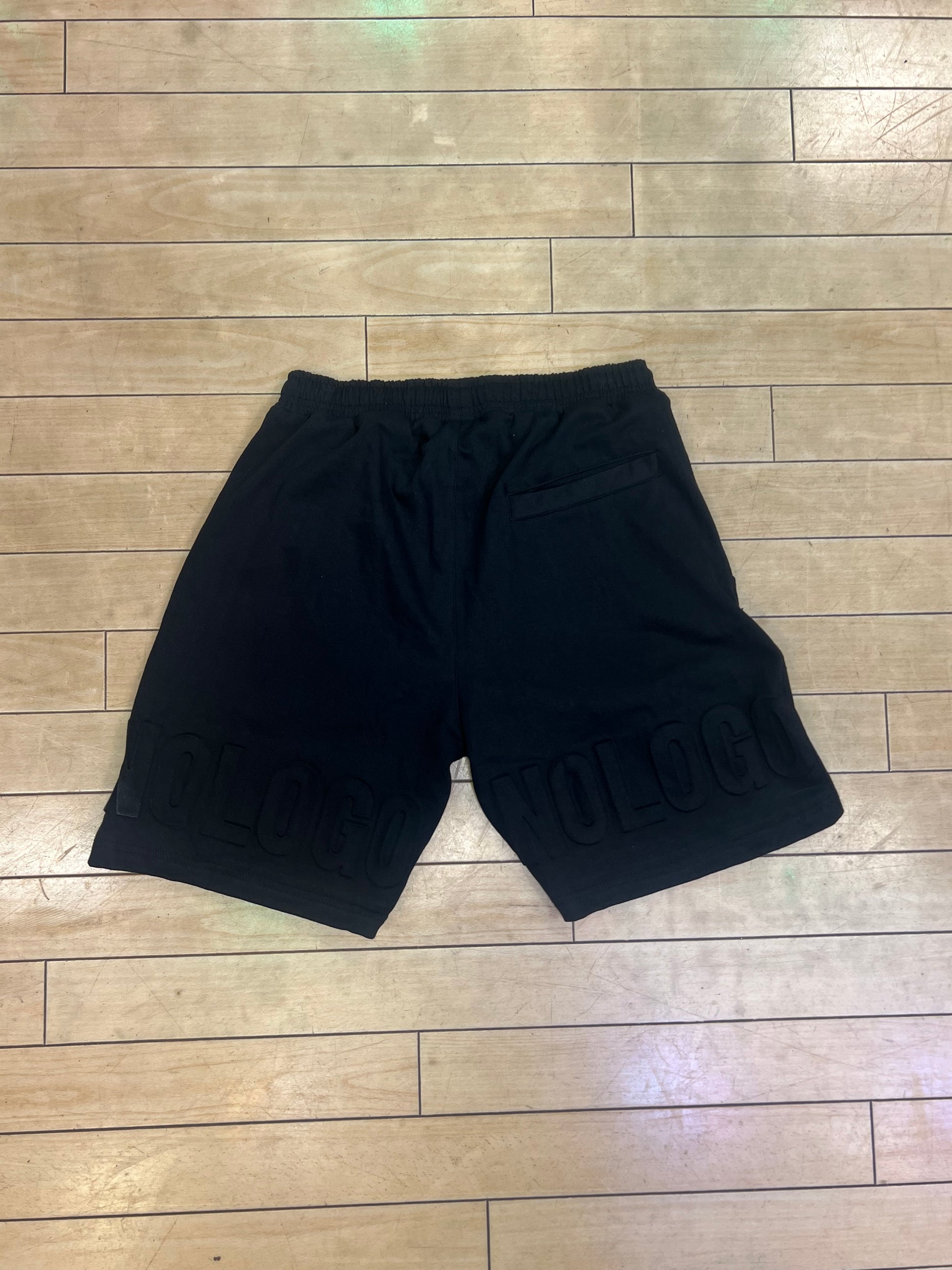 NoLogo Black on Black Shorts